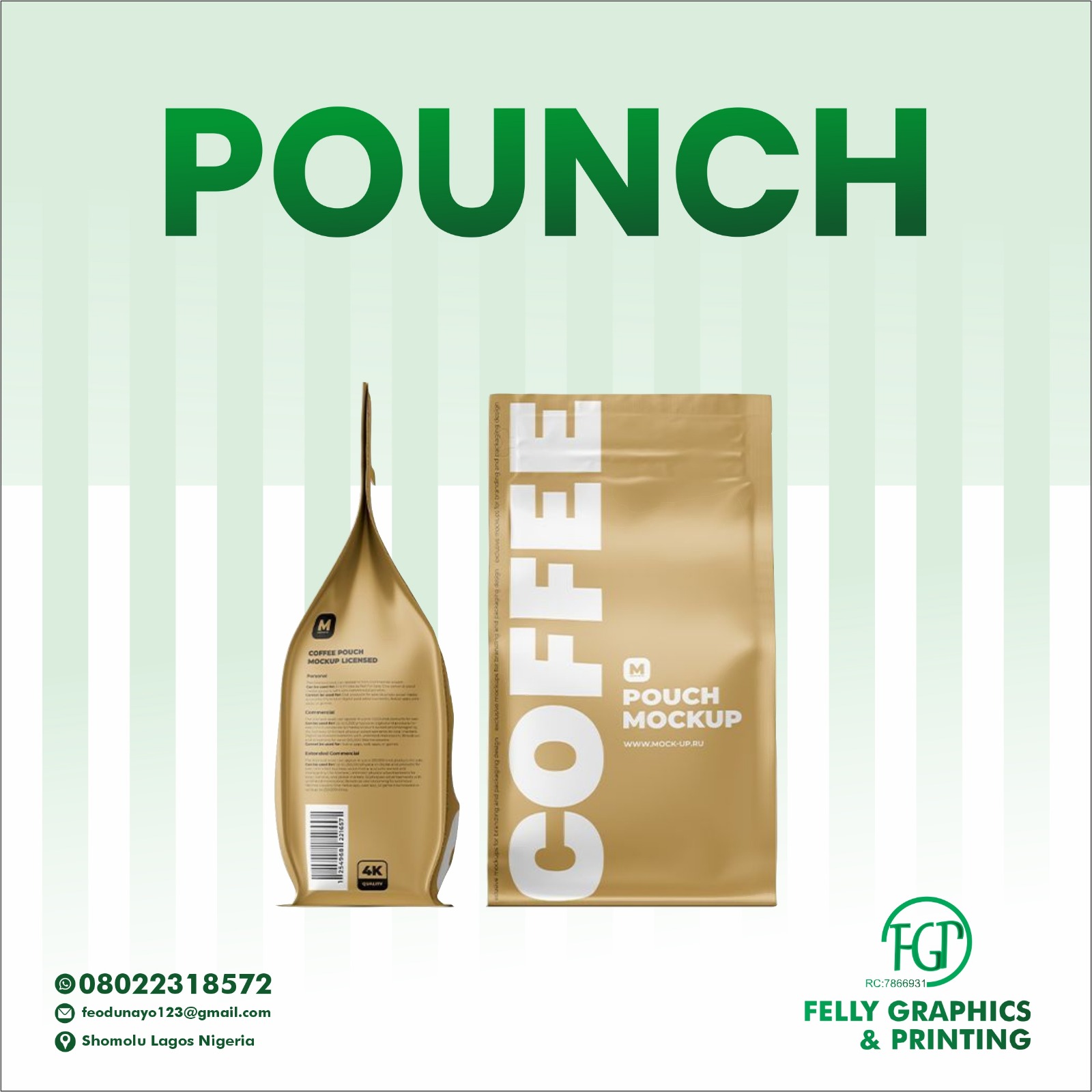 Professional printing supplies and branded materials by BrandwithFelly